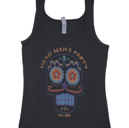 Ladies Dia De Los Muertos Tank