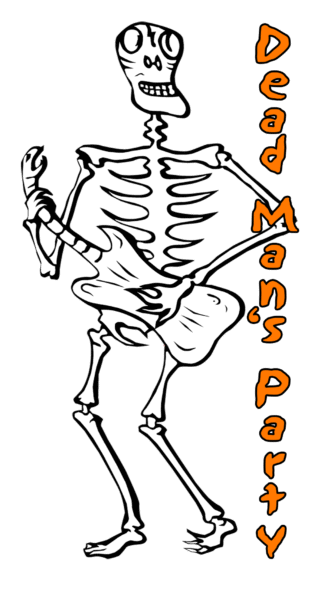 Sticker – DMP Guitar Skeleton