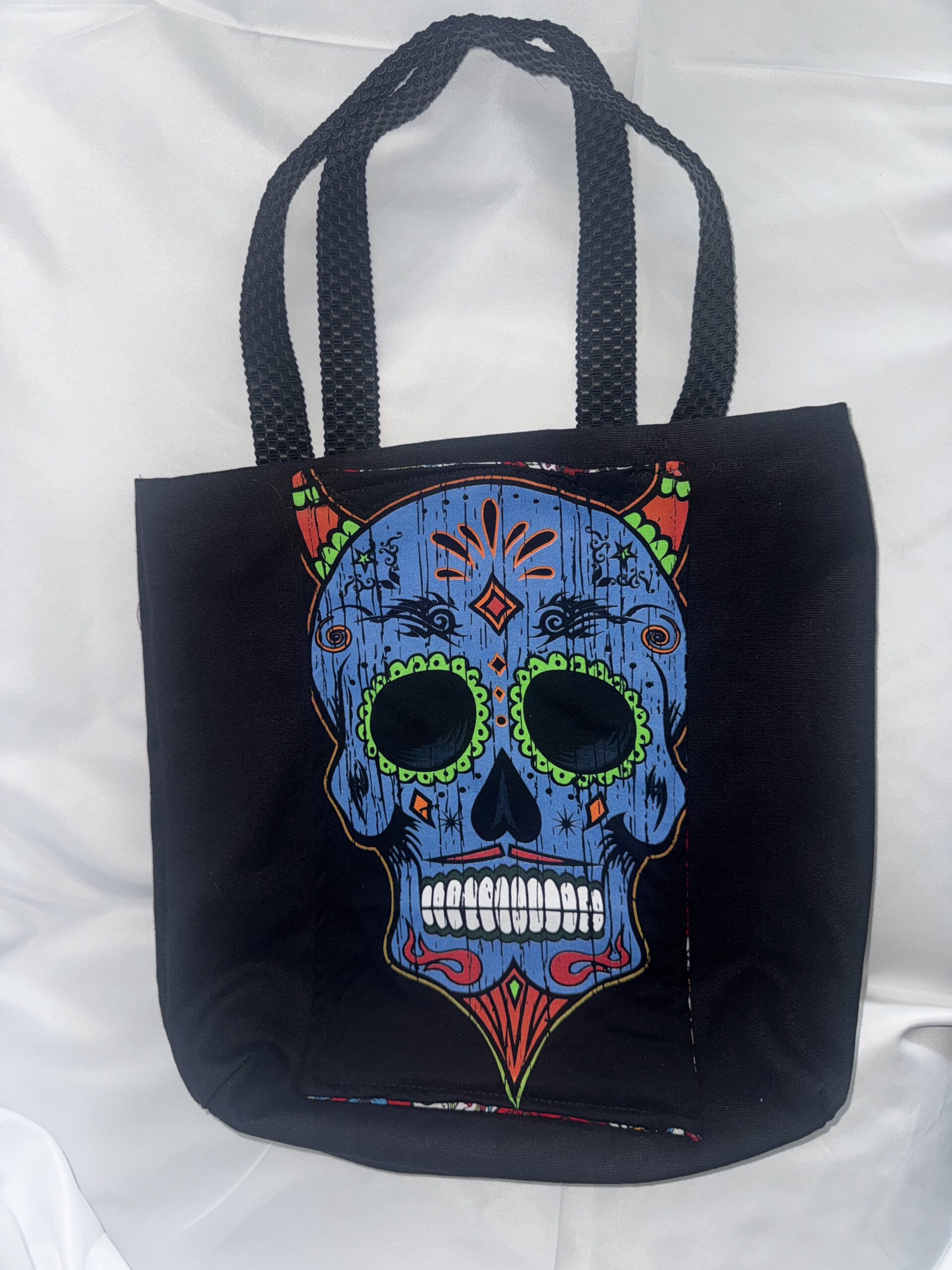 Handmade Dia De Los Muertos Handbag