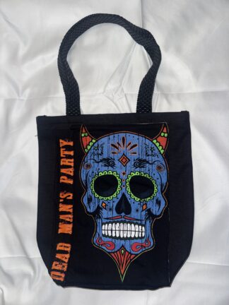 Handmade DMP Muertos Skull Handbag