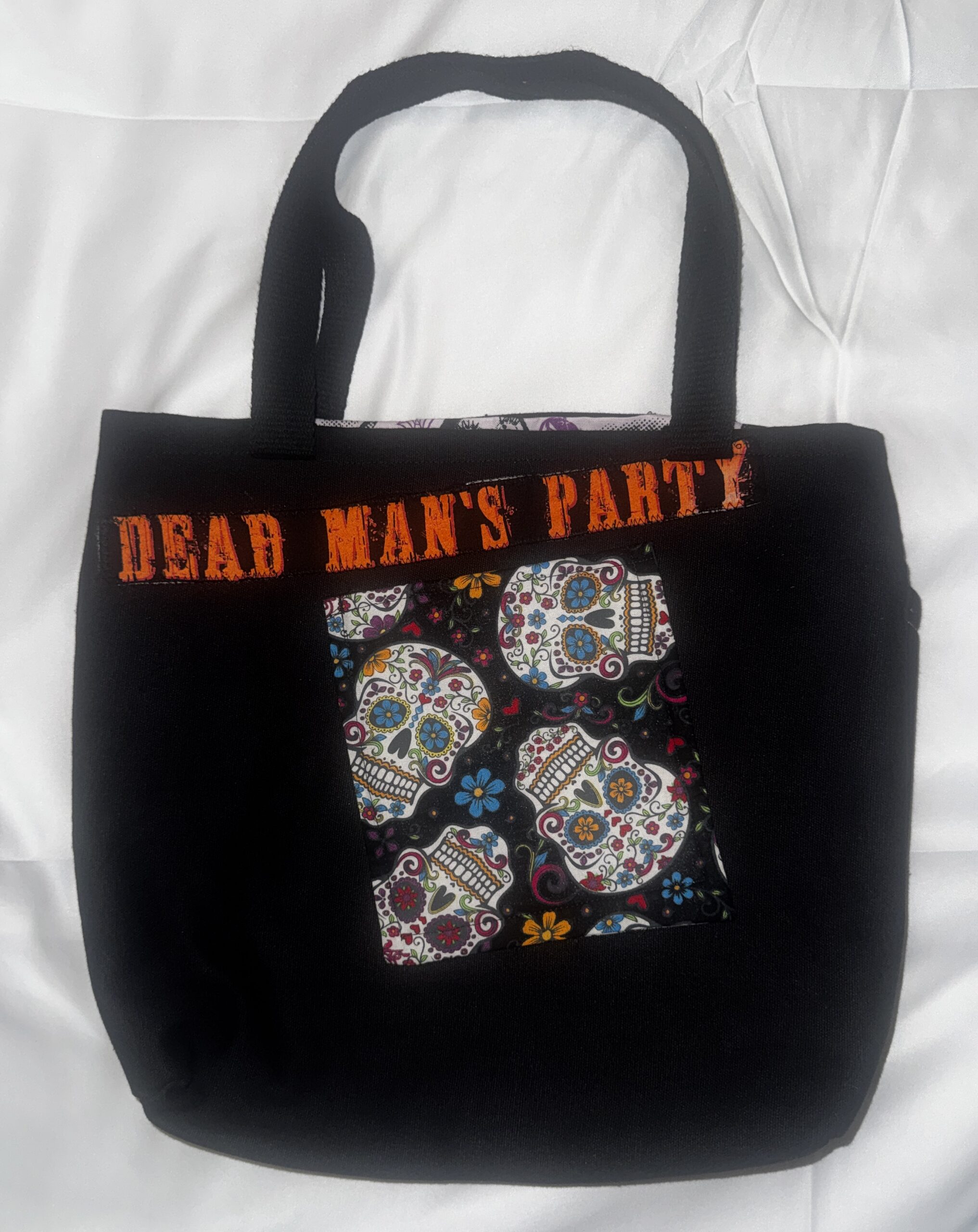 Handmade REVERSIBLE DMP Moon Boogie Handbag