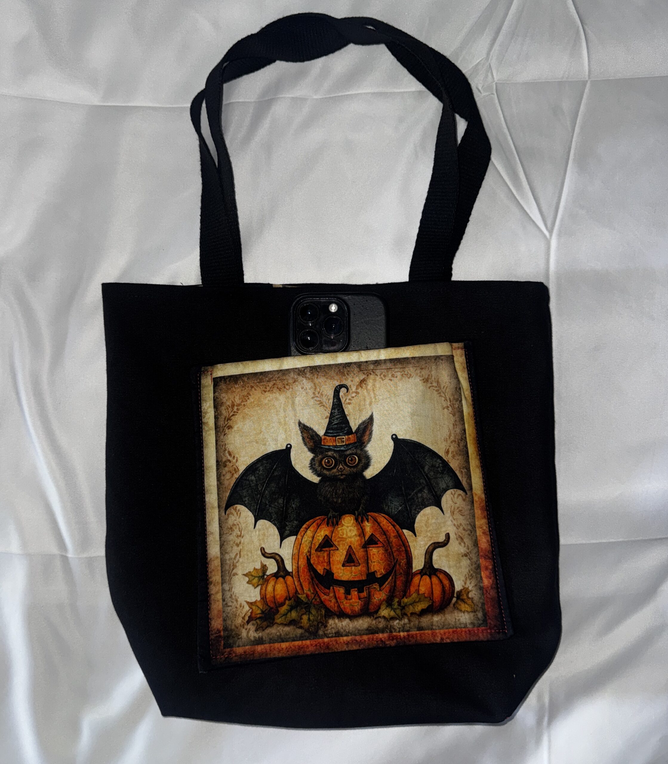 Handmade REVERSIBLE DMP Mustache Muertos Handbag - Image 2